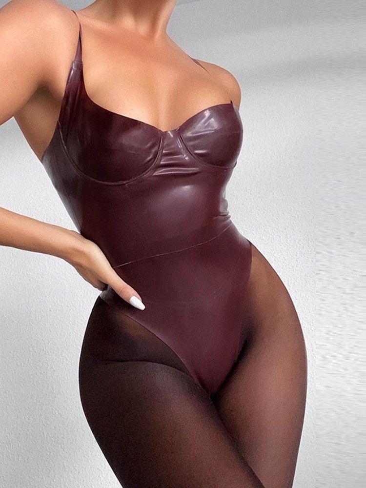 Sexiga Shorts Enkel Midja Skinny Jumpsuit För Kvinnor