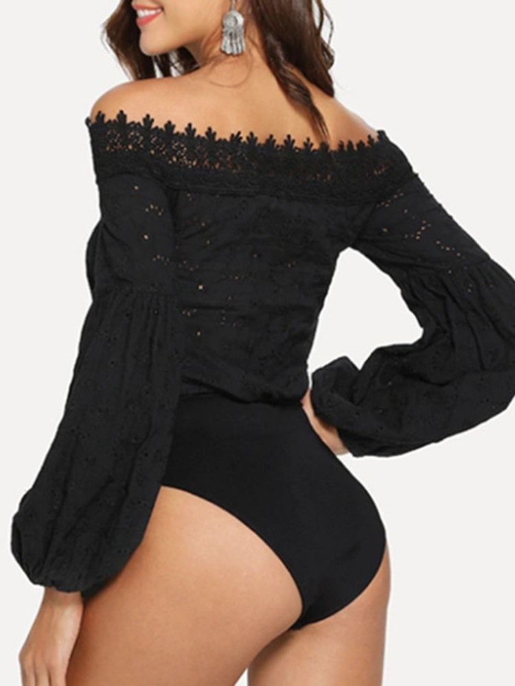 Snöra Vanlig Sexig Slim Jumpsuit För Kvinnor