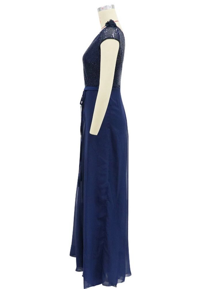 Vanlig Hellängd Western Slim Mid Waist Jumpsuit