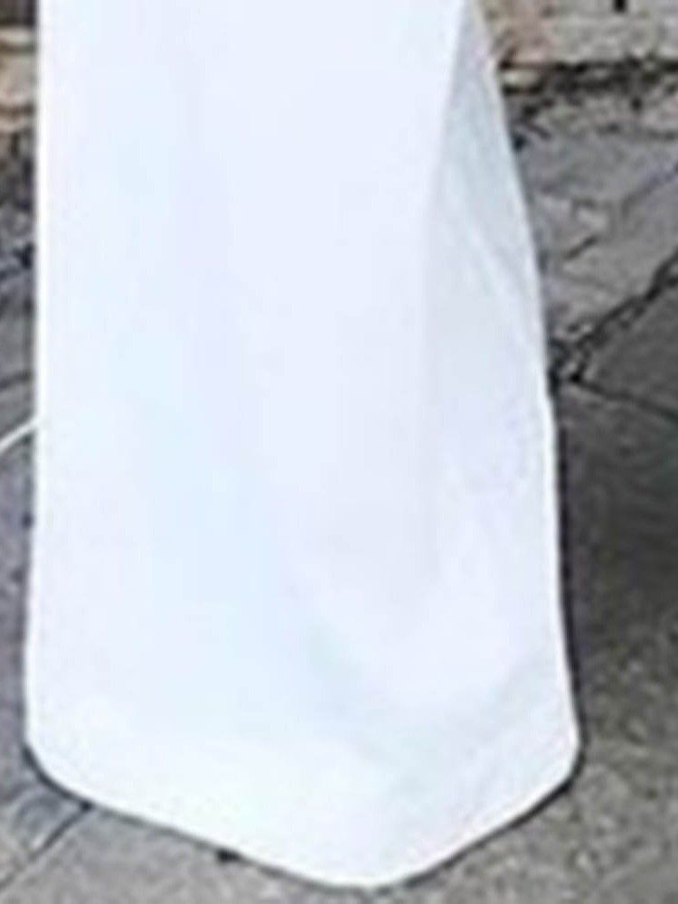 Vanlig Rem Klänningy Rak Slim Jumpsuit