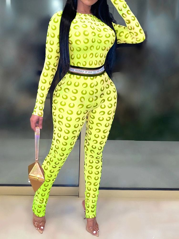 Western Mesh Hellängd Skinny Jumpsuit