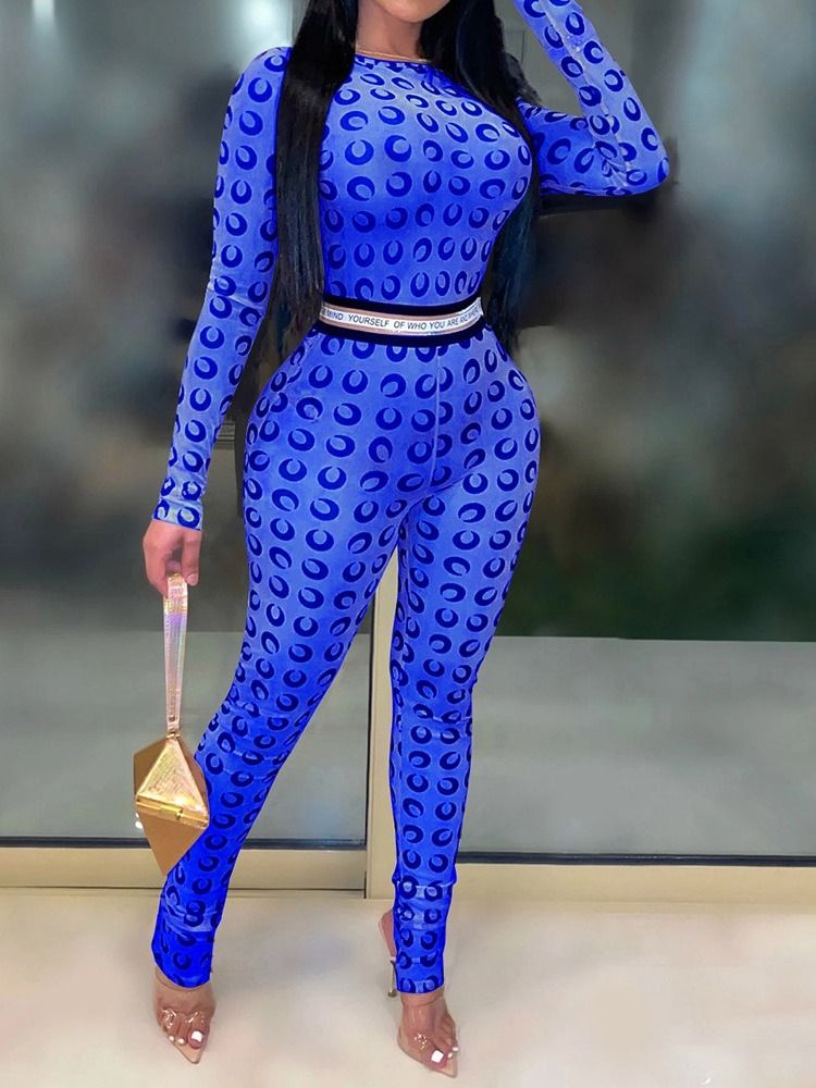 Western Mesh Hellängd Skinny Jumpsuit