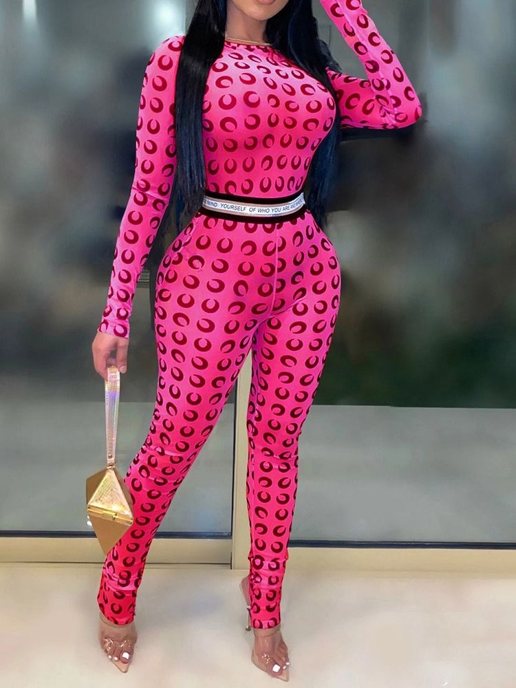 Western Mesh Hellängd Skinny Jumpsuit