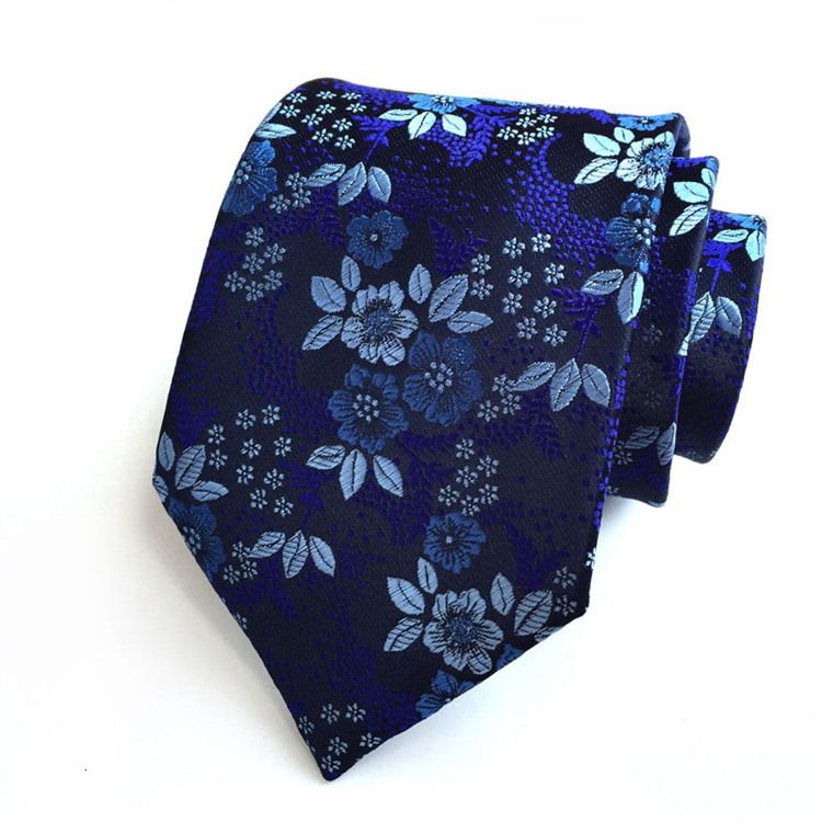 Blommig Paisley Slips För Män
