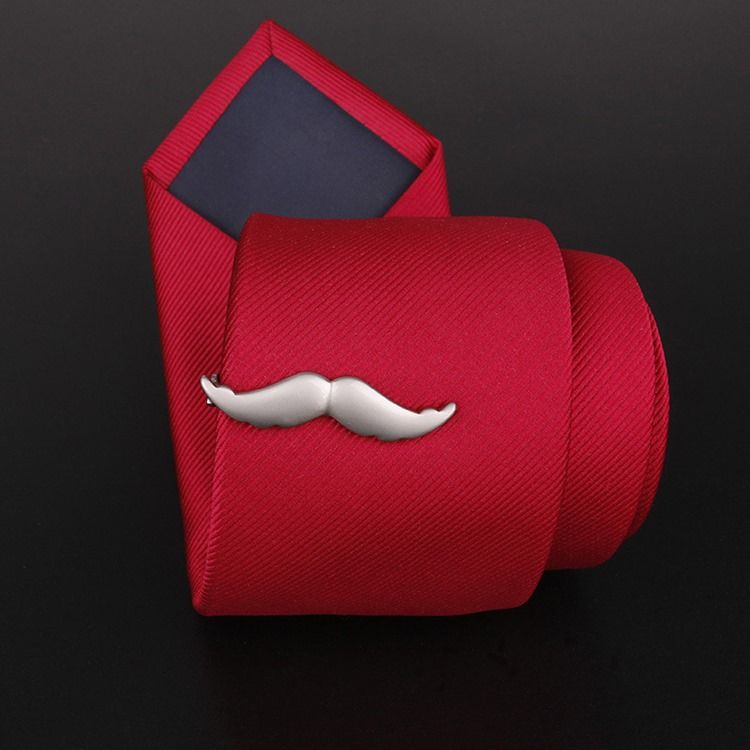 Mustasch Slipsklämma (Inkluderar Inte Slipsar)
