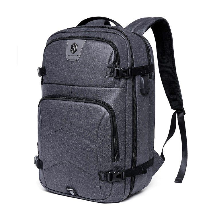 Europeisk Nylon Vanlig Ryggsäck Laptopväskor