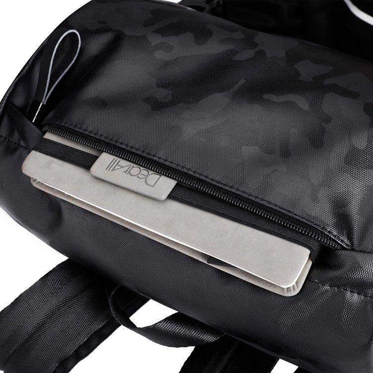 Europeisk Polyester Vanlig Ryggsäck Laptopväskor