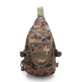 Oxford Axelväska Unisex Camouflage Sling Bags