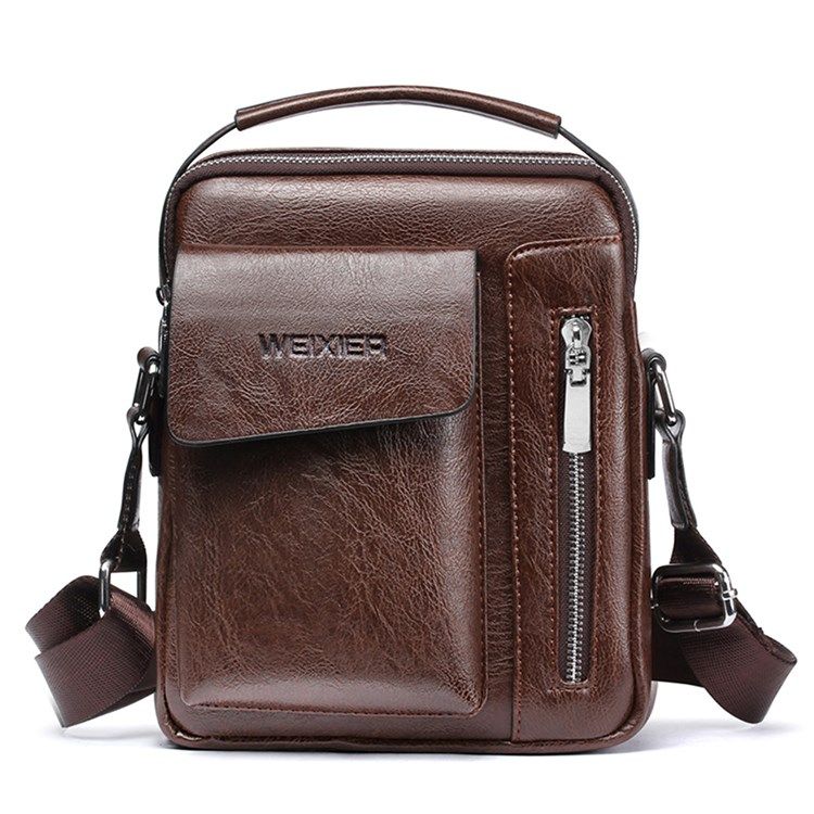 Vanliga Europeiska Pu Square Crossbody-Väskor