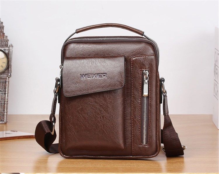 Vanliga Europeiska Pu Square Crossbody-Väskor
