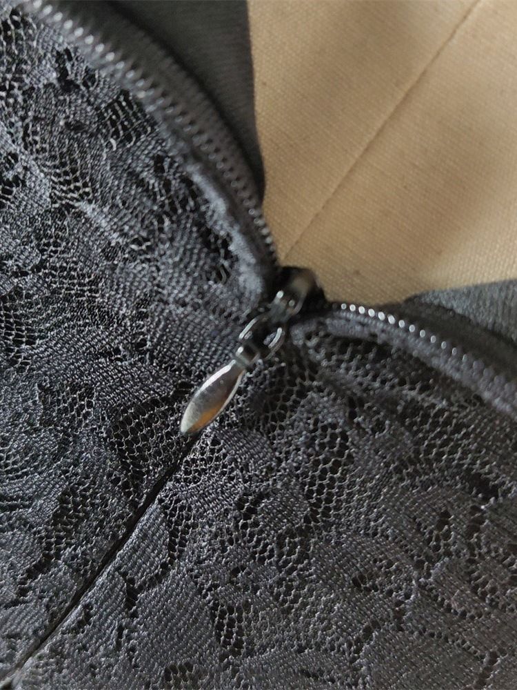 Vanlig Asymmetrisk Ankellång Fashion Bodycon-Kjol