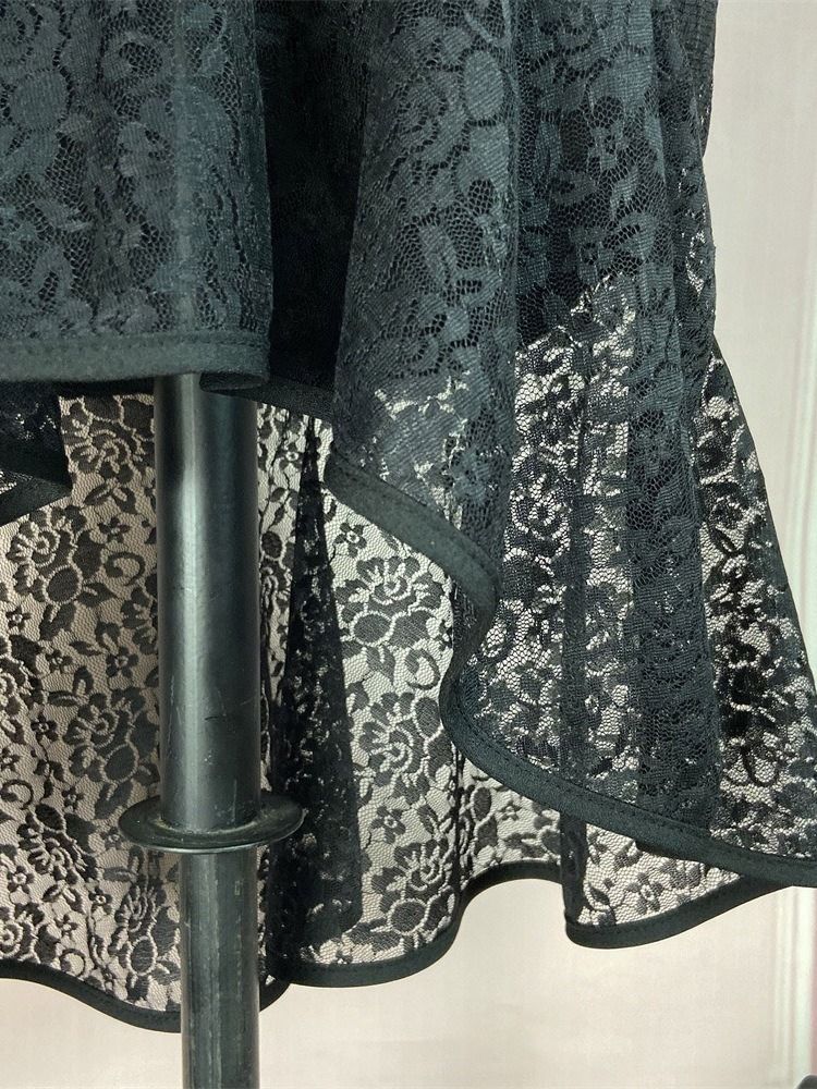 Vanlig Asymmetrisk Ankellång Fashion Bodycon-Kjol