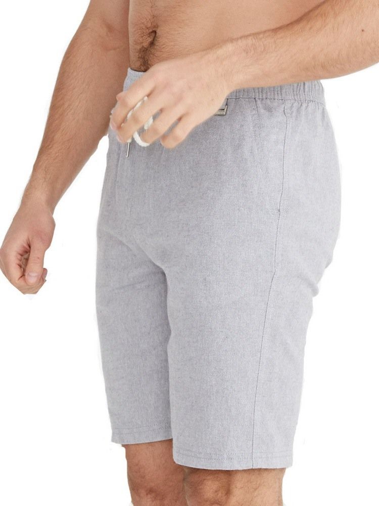 Casual Shorts För Män Med Snörning