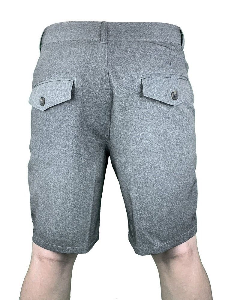 Enfärgade Herrshorts Med Lös Knapp
