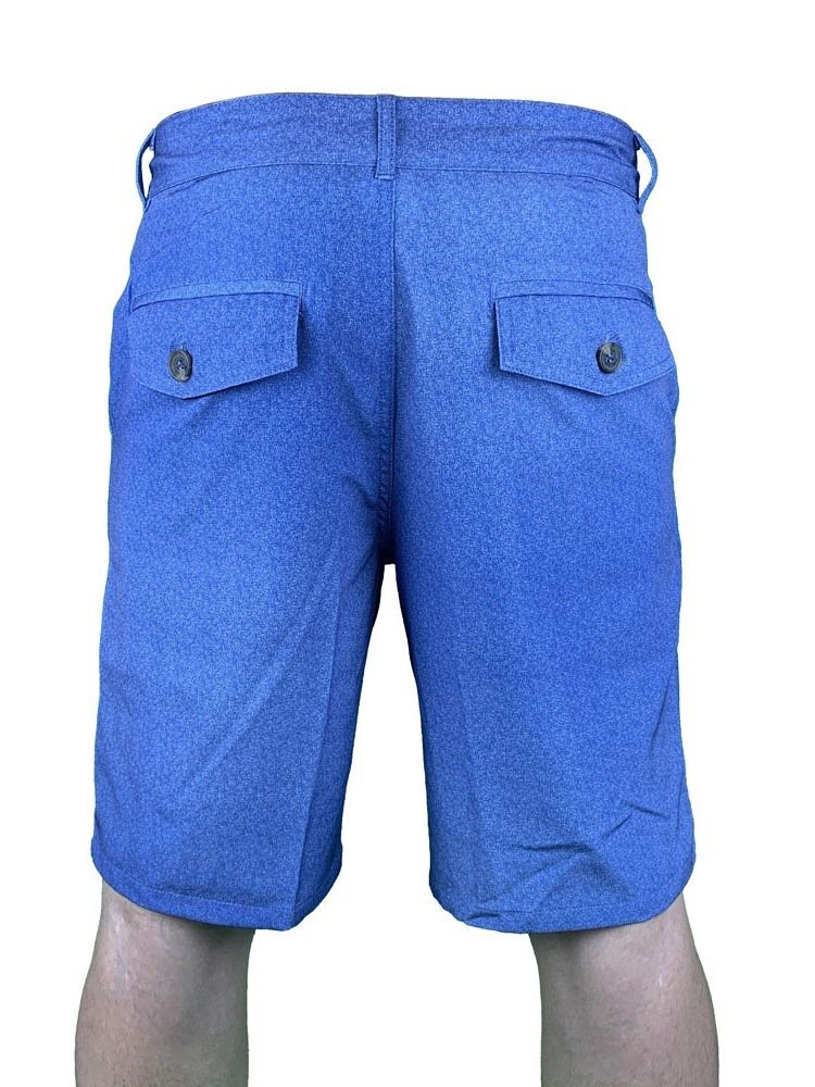 Enfärgade Herrshorts Med Lös Knapp