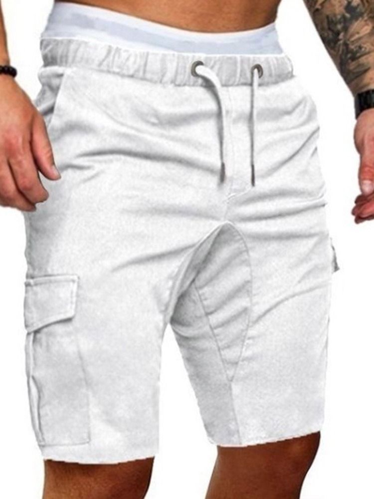 Rak Spetsficka För Män Casual Byxor