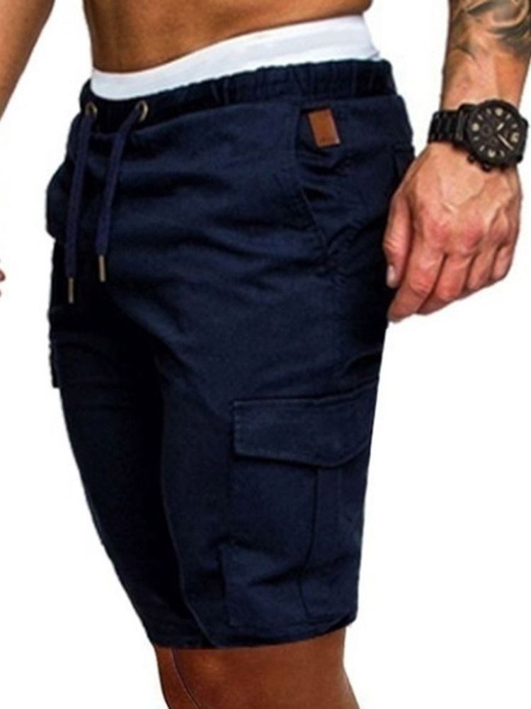 Rak Spetsficka För Män Casual Byxor