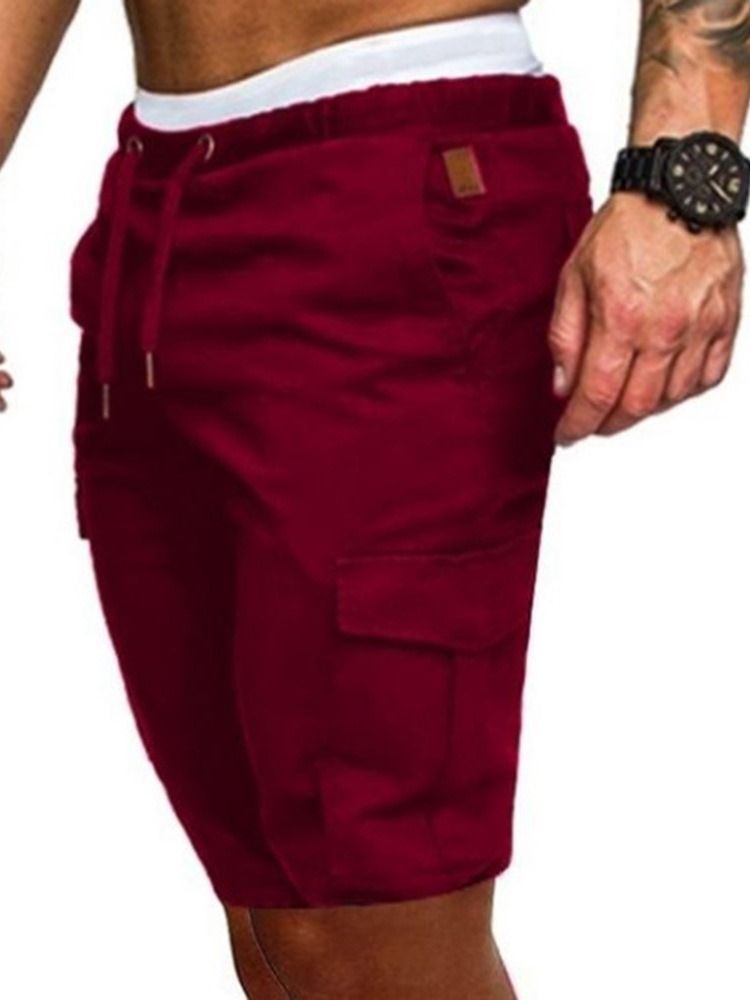 Rak Spetsficka För Män Casual Byxor