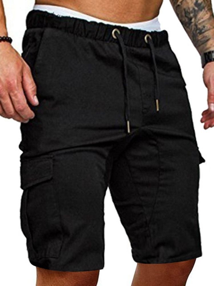 Rak Spetsficka För Män Casual Byxor