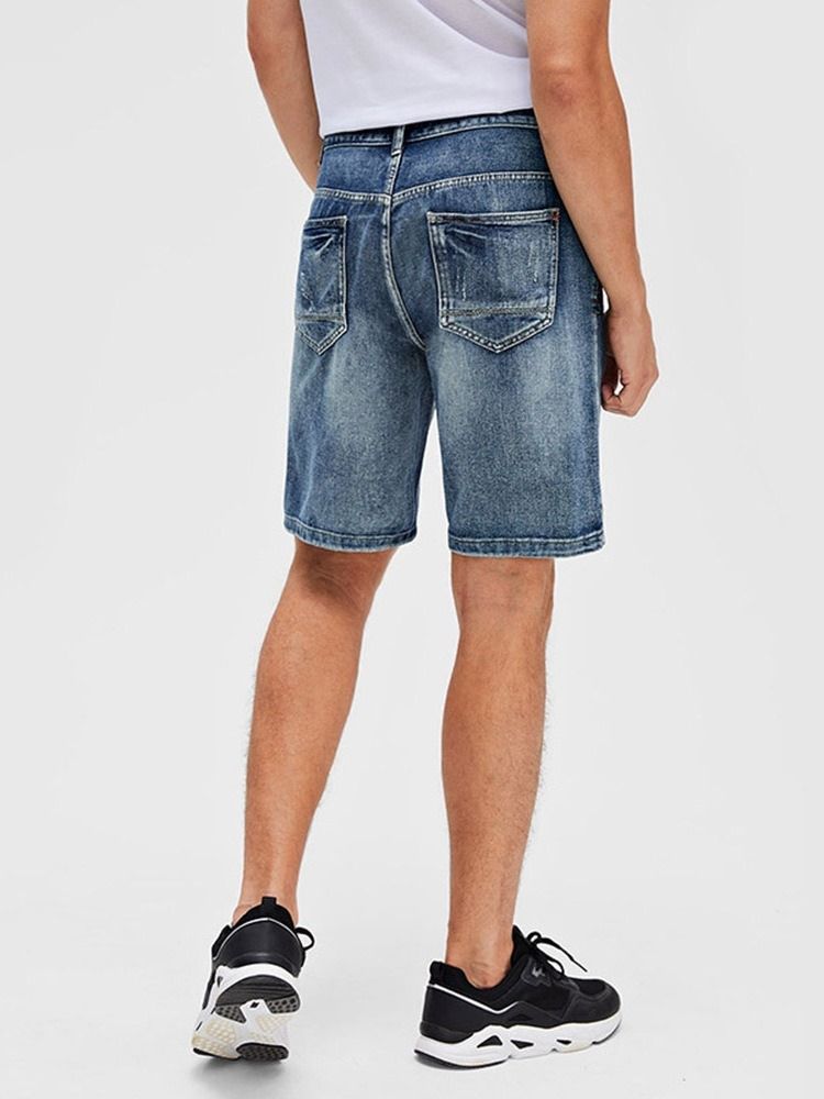 Rak Vanlig Ficka Casual Herrjeans