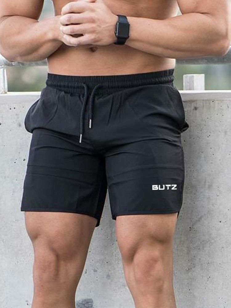 Slimma Ficka Casual Damshorts Med Snörning