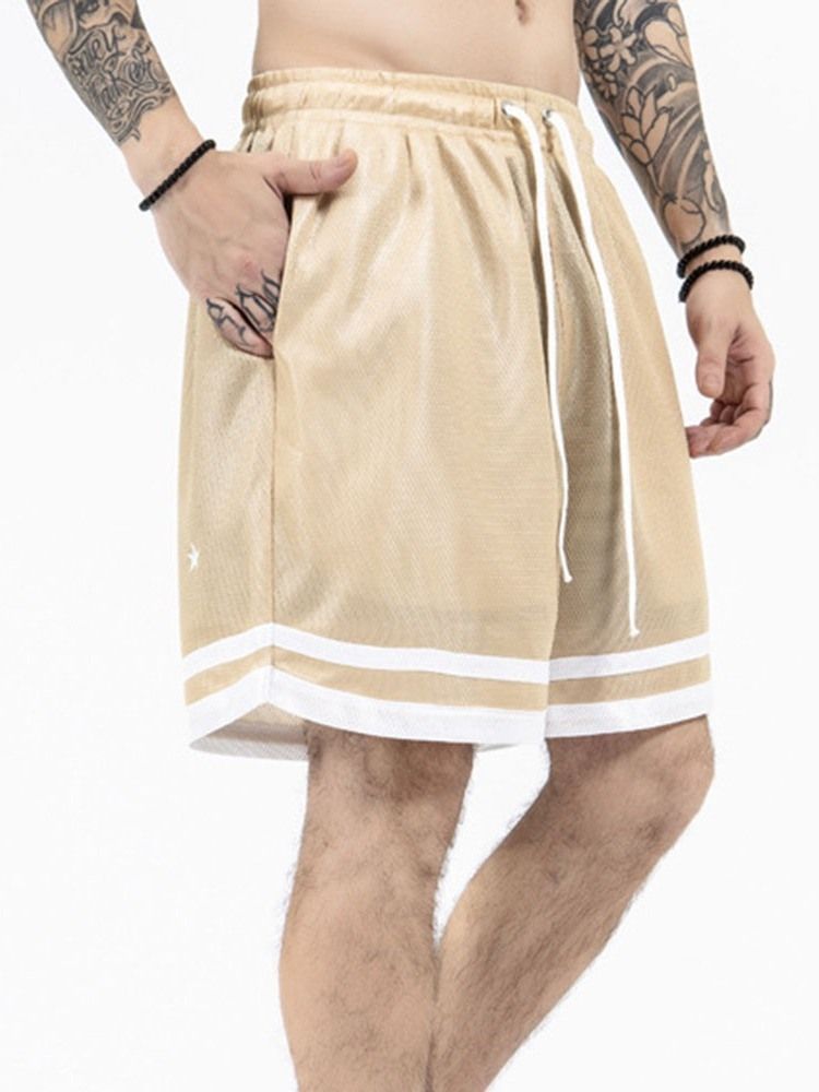 Sportshorts För Män Med Snörning I Fickor