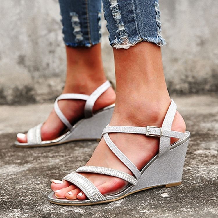 Kilhälspänne Strappy Western-Sandaler