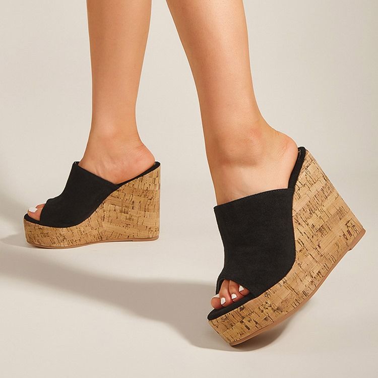 Kilklack Flip Flop Tråd Västerländska Kvinnors Tofflor