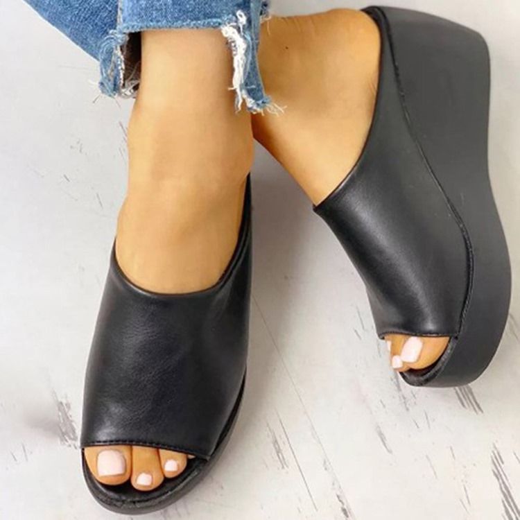 Platform Slip-On Platform Casual Tofflor