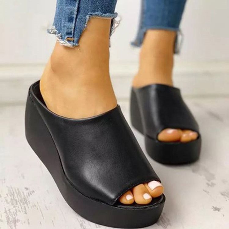 Platform Slip-On Platform Casual Tofflor