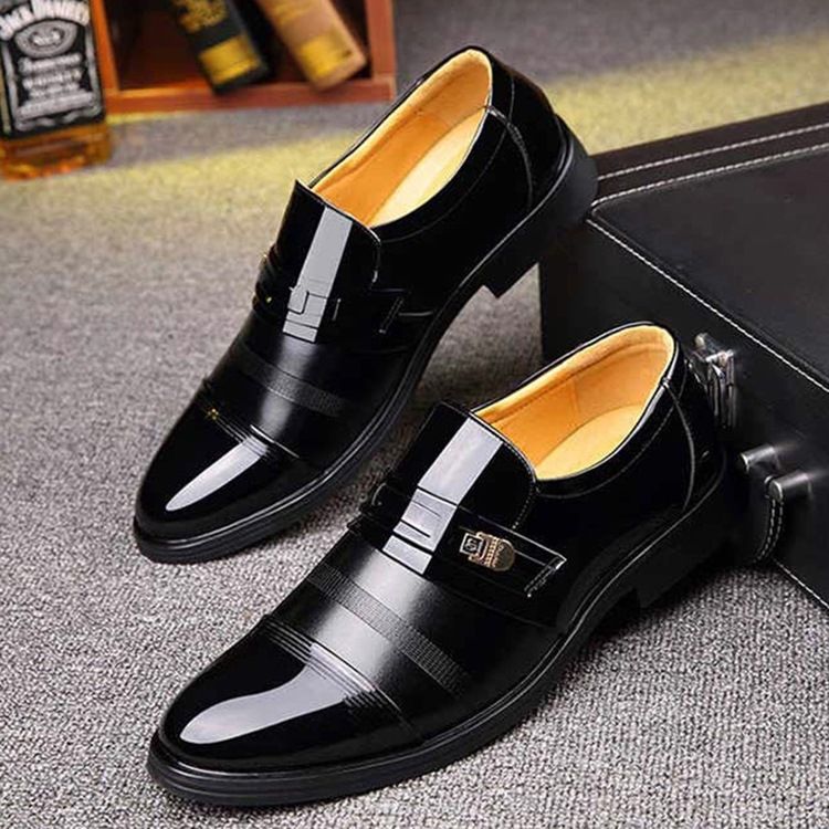 Lågskuren Övre Rund Tå Oxfords Herr