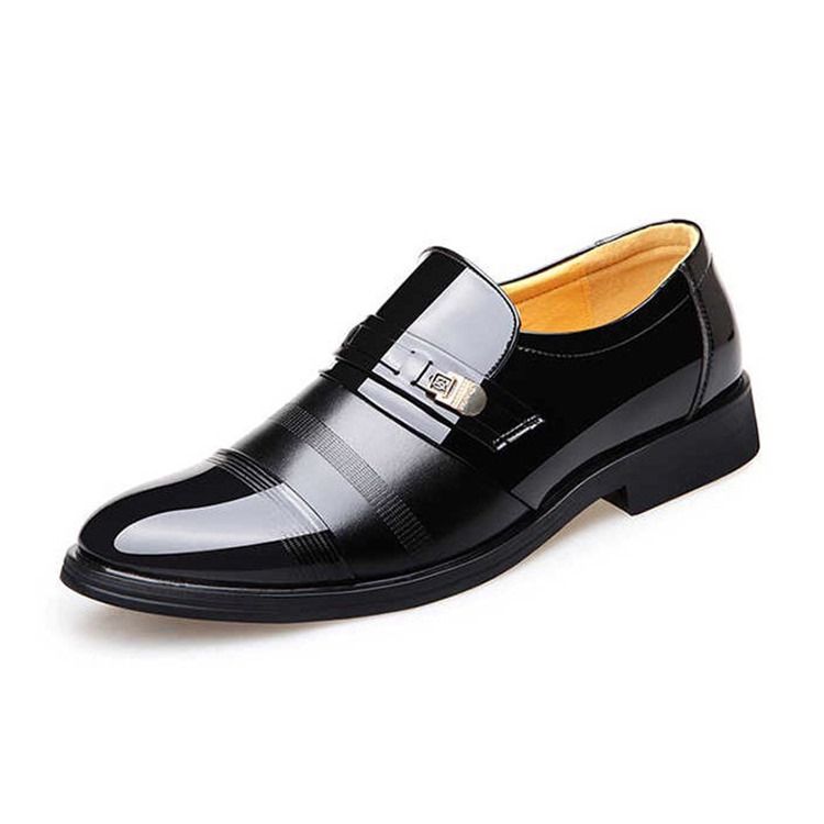 Lågskuren Övre Rund Tå Oxfords Herr