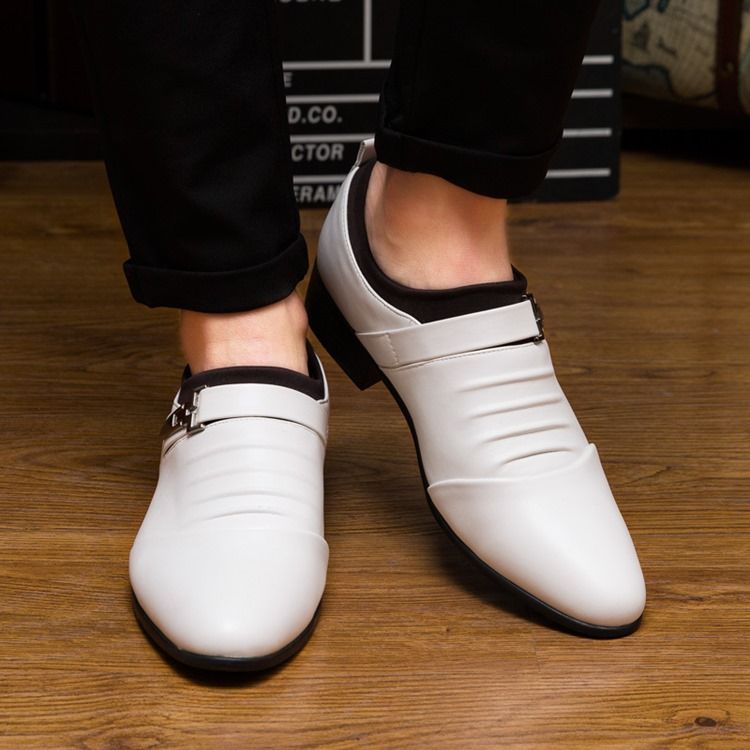 Populära Slip-On Plain Oxfords För Män