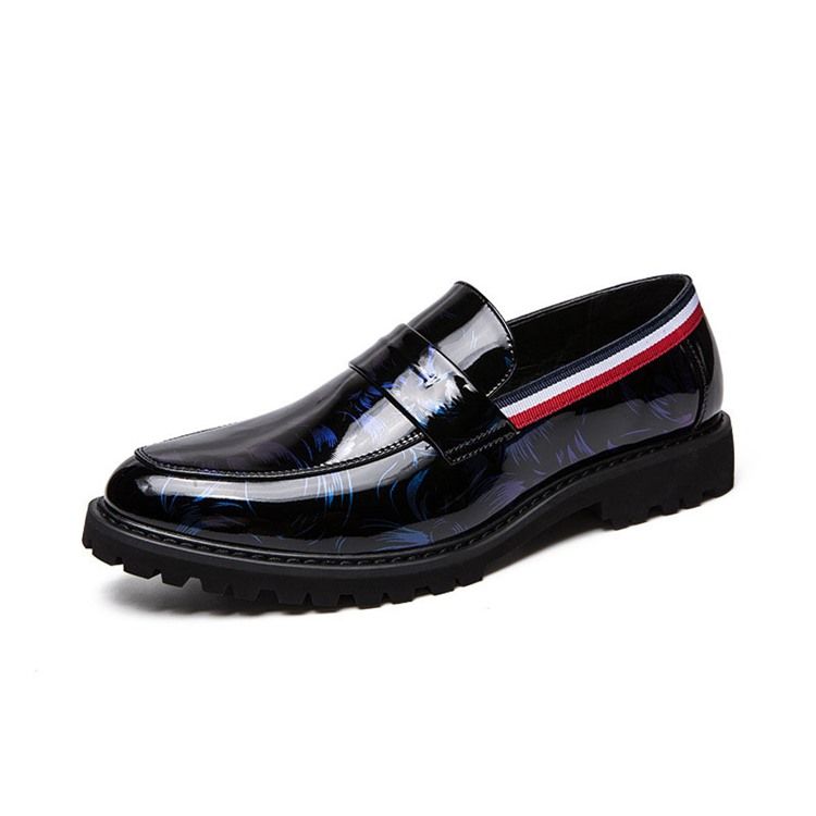 Pu Slip-On Low-Cut Övre Herrskor