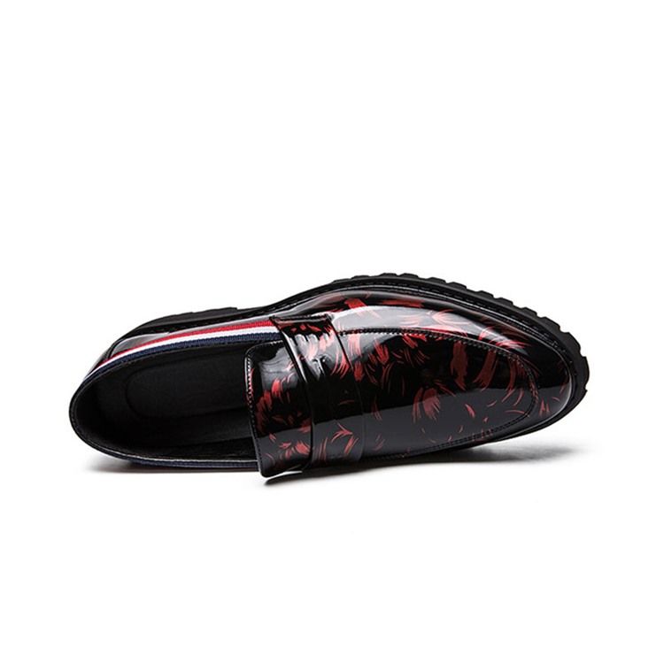 Pu Slip-On Low-Cut Övre Herrskor