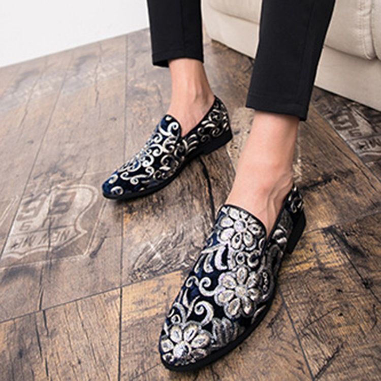 Slip-On Low-Cut Övre Herrskor