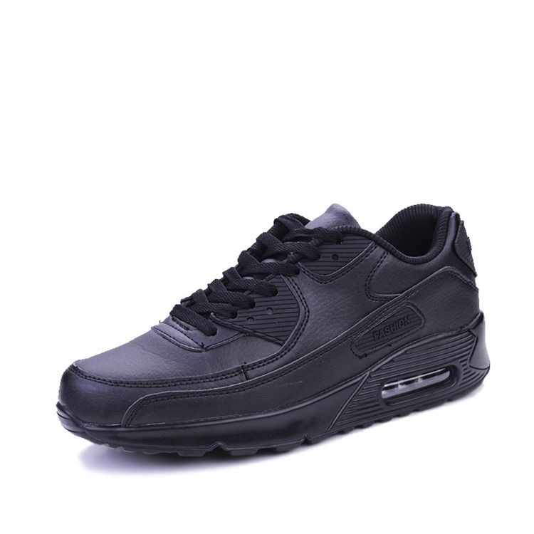 Casual Sneakers I Pu Med Rund Tå För Män