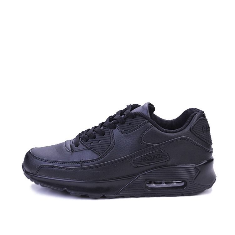 Casual Sneakers I Pu Med Rund Tå För Män