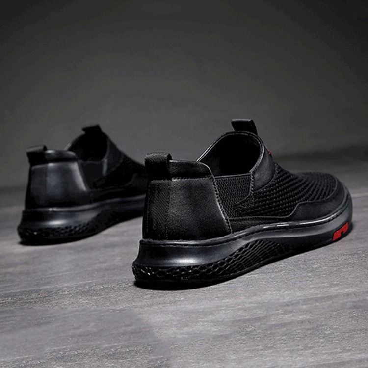 Enkla Lågskurna Övre Slip-On Mäns Fritidsskor