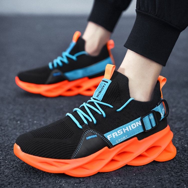 Mid-Cut Övre Sneakers Sport Mesh Sneakers