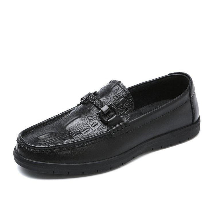 Pu Slip-On Low-Cut Övre Herr Fritidsskor