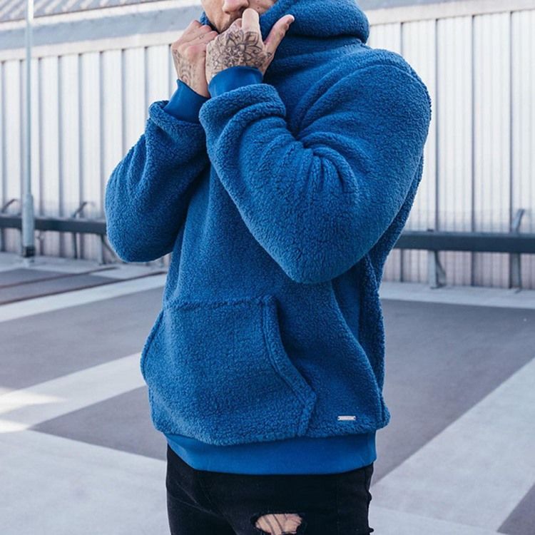 Pullover Fleece Pocket Hooded Raka Hoodies
