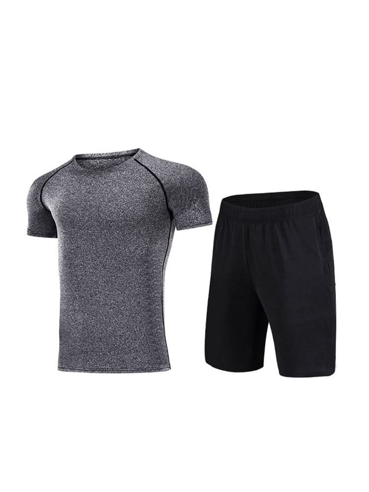 Anti-Friktion Knälånga Kortärmade Sportset