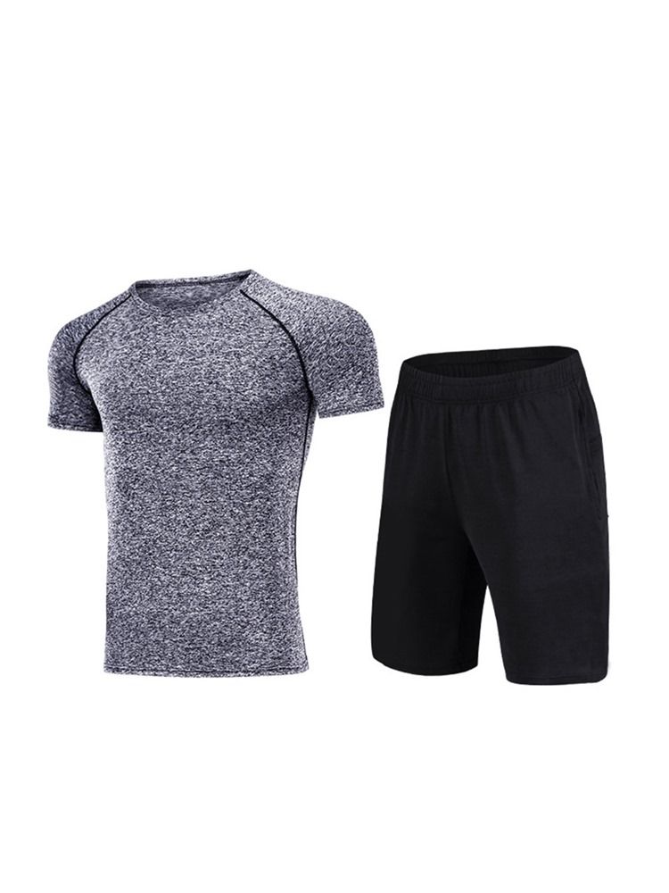 Anti-Friktion Knälånga Kortärmade Sportset