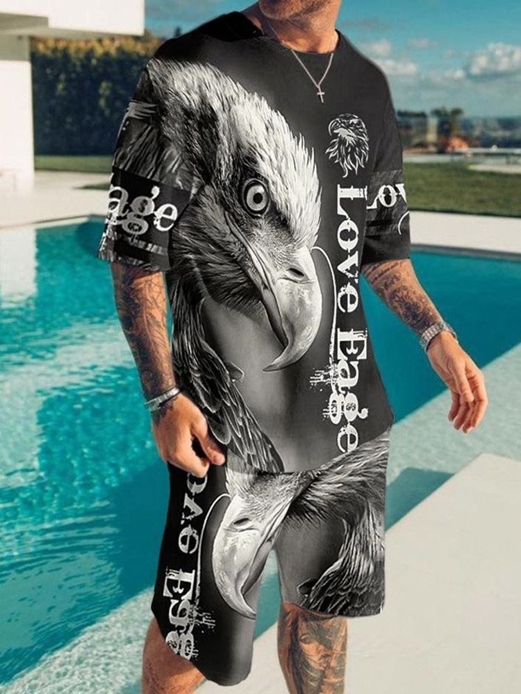 Byxtryck Casual Sommar Outfit