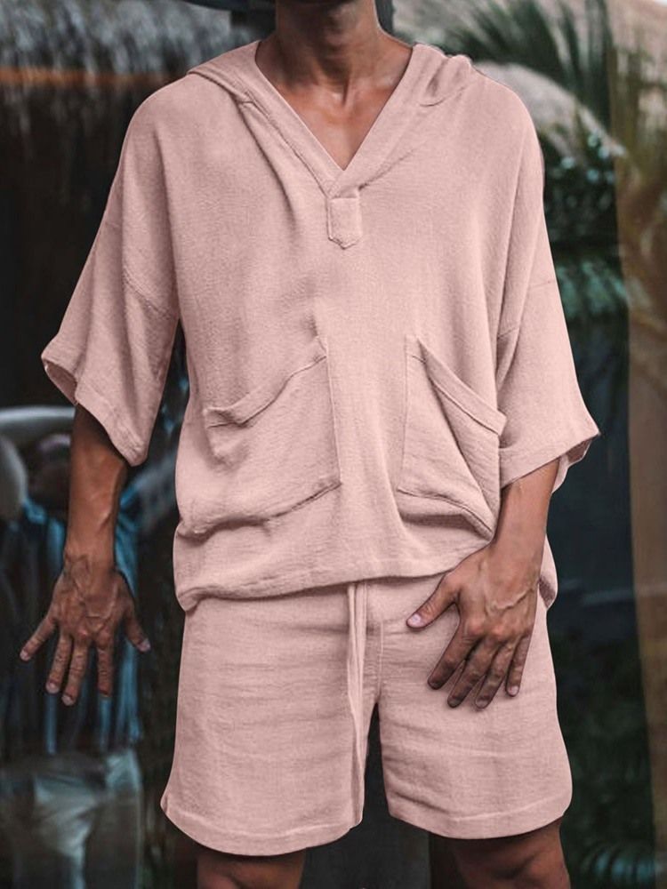 Enkel Skjorta Casual Sommaroutfit
