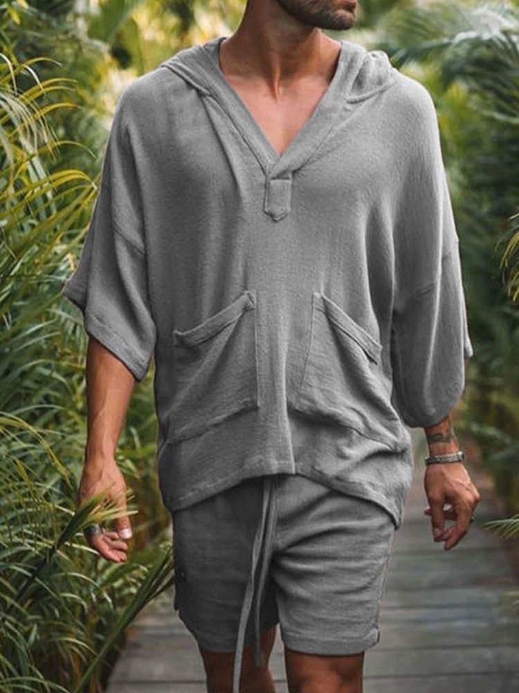 Enkel Skjorta Casual Sommaroutfit