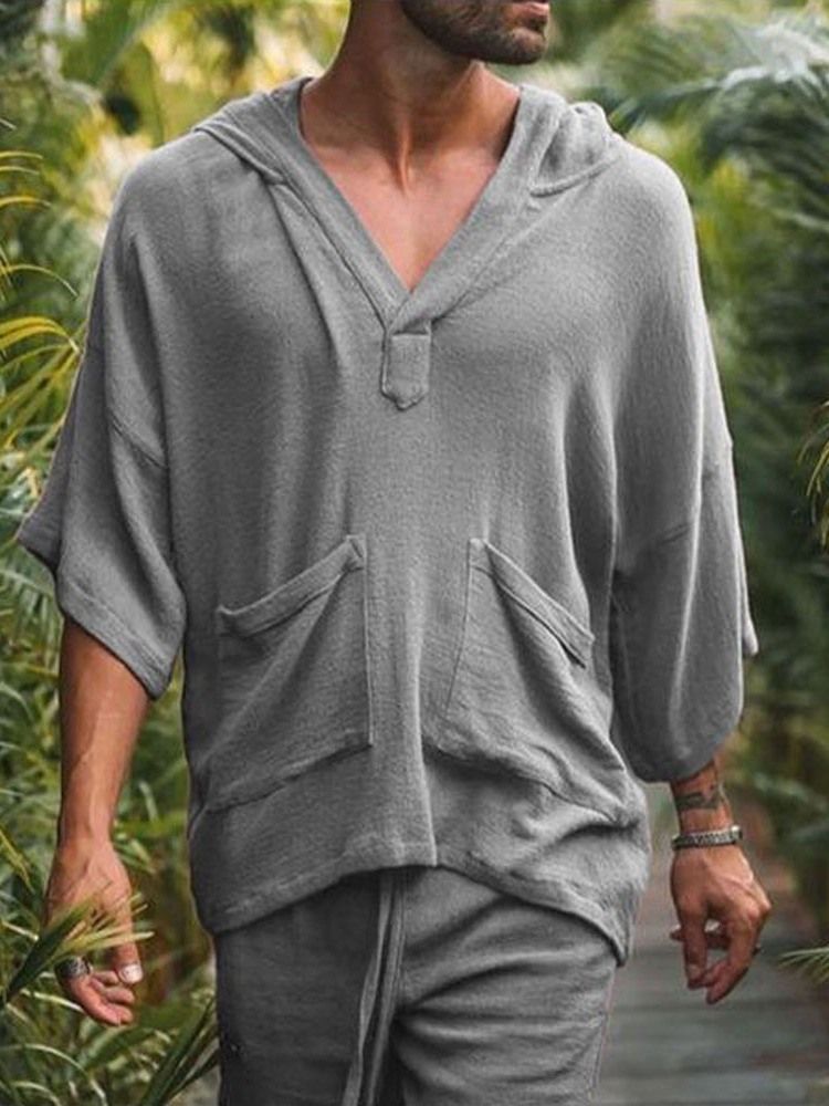 Enkel Skjorta Casual Sommaroutfit