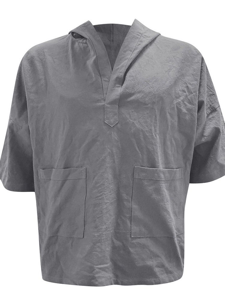 Enkel Skjorta Casual Sommaroutfit