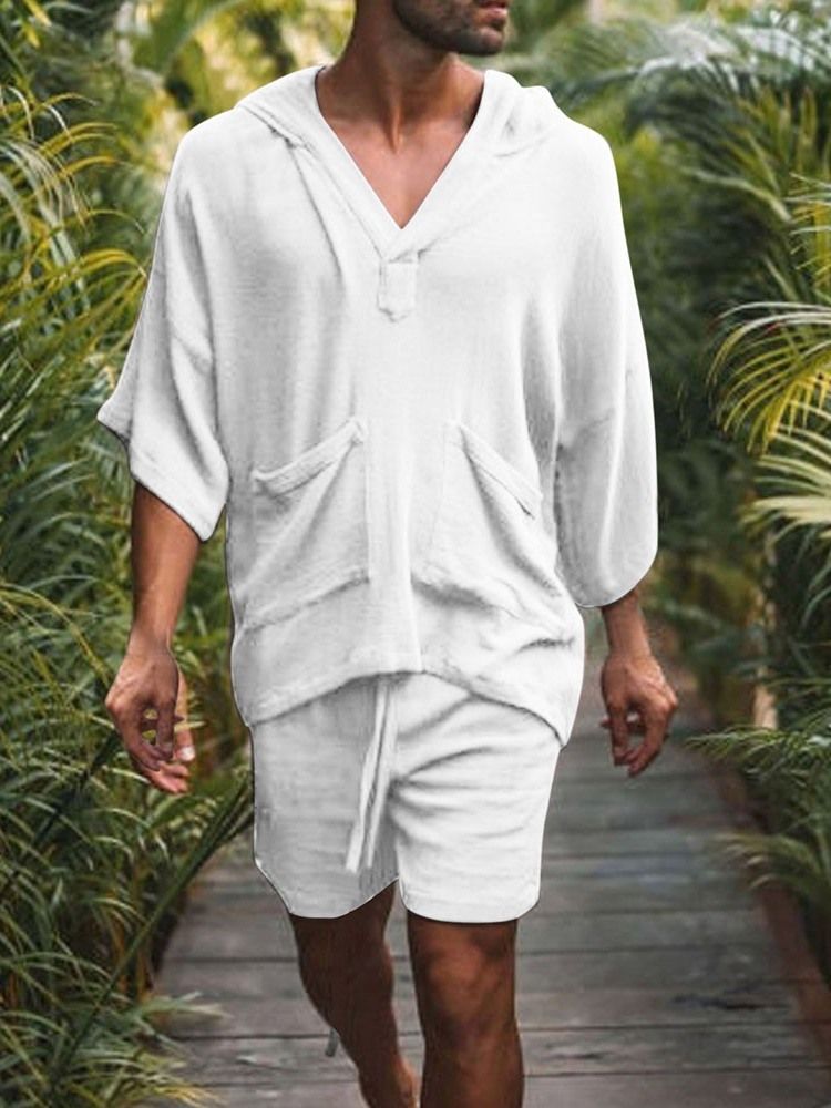 Enkel Skjorta Casual Sommaroutfit